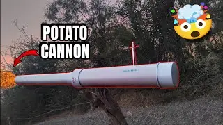How To Make Powerful Potato Cannon || Desi Gun
