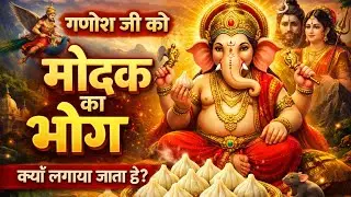 गणेश जी को मोदक का भोग क्यों लगाया जाता है? | मोदक की पौराणिक कथा | Ganesh Ji Story
