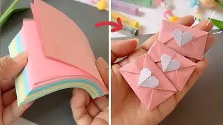 DIY Origami Mini Envelope | easy paper craft | miniature craft #diy