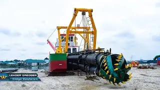 20 inches Cutter Suction Dredger LD4500 Appearance Details