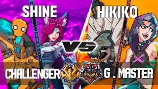 2XKO ▰ SHINE (Ahri-Blitzcrank) vs HIKIKO (Warwick-Jinx) ▰ 2XKO Pro level replays