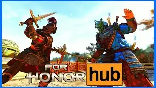Buff Goth Girl Gets Slammed By Buff Asian Mans 95 Damage Spear [ For Honor Sohei Duels ]