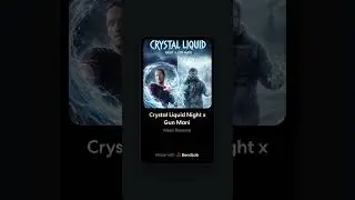 Crystal liquid NightD3ath x Gun Mani