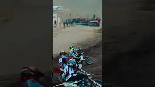 The best holeshot moment 🤩 #holeshot #yamaharacing #motocross #motocycle #mxgp #slowmotion #winner