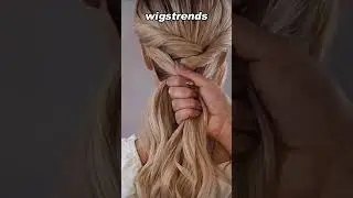 Grey Wigs for White Women Medium Length Layered Silver Gray Wavy Wig Salt and PepperWigs #wigstrends