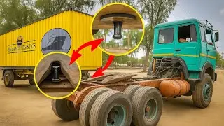 How Experts Rebuilt a Failed Fifth Wheel & Kingpin | Heavy Duty Truck Repair Process