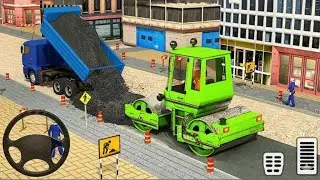🚨 JCB City Road Construction Simulator 3D🚧 - Android Gameplay 2026