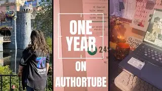 ONE YEAR ON AUTHORTUBE #authortube #anniversary #reading #oneyearanniversary 