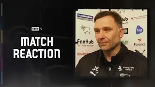 MATCH REACTION | John Eustace - Middlesbrough (H)