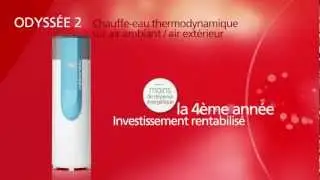 Chauffe-eau thermodynamique Odyss&eacute;e 2 -  Atlantic - Domotelec