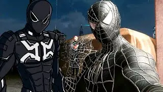 Black Suit Spider-Man & Agent Venom Team Up! | Spider-Man 2 (PS5)