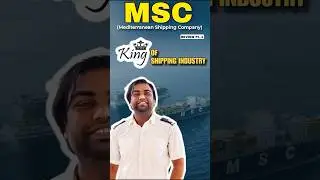 Mediterranean shipping company review part-1:King of Shipping industry #ytshorts #msc #merchantnavy