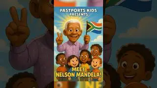 Who Was Nelson Mandela? 🕊️ | A Hero for Peace | PastPorts Kids #NelsonMandela #historyforkids