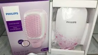 Philips Easy Shine Ionic Styling Brush Review Bahasa