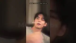 Tae making eye contact with ARMY | #btsupdates taehyung is live