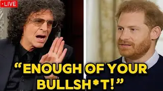 Howard Stern HUMILIATES Prince Harry On LIVE TV After Fiery Confrontation