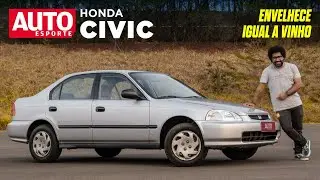 HONDA CIVIC: DIRIGIMOS a PRIMEIRA UNIDADE do sedã FABRICADA NO BRASIL