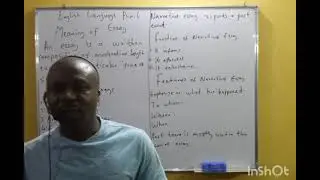 Meaning of Essay, first lesson Primary 6