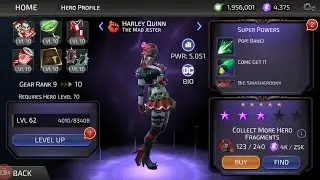 Legendary Harley Quinn 3 Star Gameplay | DC Legends