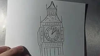 How to draw Big Ben