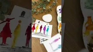 6 Secrets to Painting Loose Watercolor People Figures