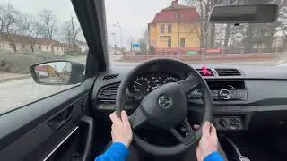 POV Drive From Work | 2015 &Scaron;koda Fabia 1.0MPI #047
