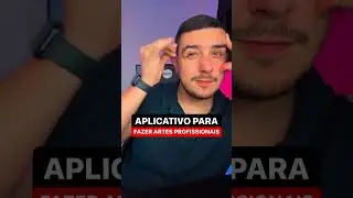 Aplicativo para fazer artes profissionais! #shorts