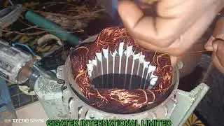 D. I. Y change an induction motor to a PMG GENERATOR. practical session.