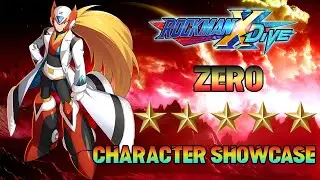 MegaMan X DiVE - Zero 5* Character Showcase