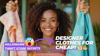 Millionaire Thrift Shopping: Designer Clothes for Under $30! 💰🛍️