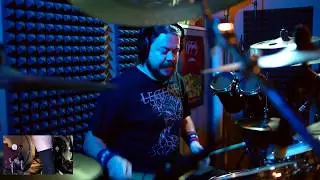 Cast the Stone - Plague of Light drum playthrough