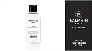Balmain Hair | Educaci&oacute;n Profesional - Argan Moisturizing Elixir (Sub Espa&ntilde;ol)