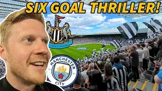 PREMIER LEAGUE GAME OF THE SEASON!!! Newcastle 3-3 Man City