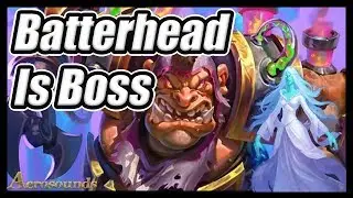 Batterhead Rocks! Lady In White Priest-  Rise of Shadows Hearthstone
