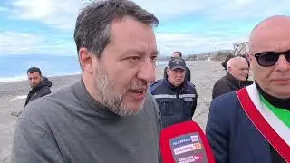 IL MINISTRO SALVINI IN VISITA IN CALABRIA: