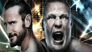 WWE Summerslam 2013: CM Punk vs Brock Lesnar