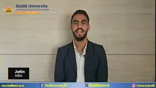 Mr. Jatin, Student of MBA, Baddi University has placed in Future Founder.