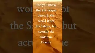 Same desert but so different. #trending #facts #funfacts #learning