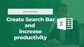Use filter or search bar in Excel 🎯📈 | Search bar #exceltips