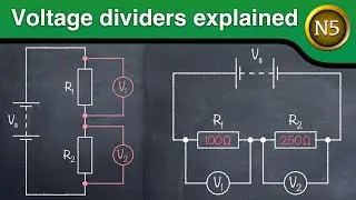 Voltage dividers theory (National 5 Physics)