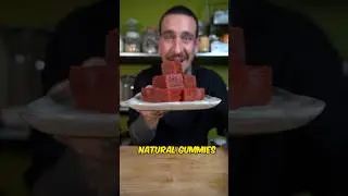 Natural gummies using any fruit #shorts