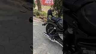 Super Meteor 650 After Market modifications | Exhaust Change | After Market Exhaust Sound #topbike