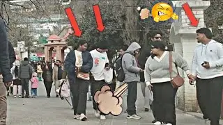 FUNNY INDIAN WET FART PRANK ON GIRLS😂🤣AWESOME PUBLIC REACTION😱😳#fart #farting#fartprank #reaction 