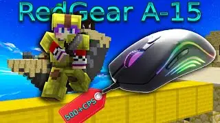 Best Drag clicking mouse under 500rs for bedwars || Redgear A15 review