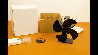 Вентилятор, для, каміна, камінний вентилятор, Premium Black FAN