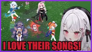 Rica plays the Myth girls in Holocure