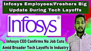 Tech layoffs: Infosys CEO says company is not &lsquo;downsizing&rsquo;, no job cuts | Variable Pay, Bonus Update