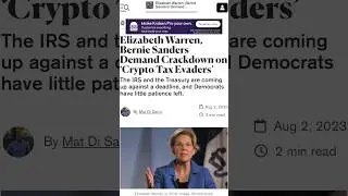 Politicians Are Destroying Crypto 💀