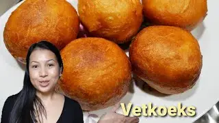How To Make Vetkoek (Fat Cake) | South African Fried Dough Bread