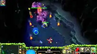 wisp+ursa lvl 1 kill roshan